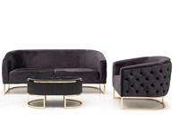 Luxus 3Tlg Sofagarniturset Dreisitzer Design Sessel Couchtisch Relax Couch 3+1+1
