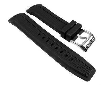 Festina Uhrenarmband Kautschuk Band Schwarz für F16561