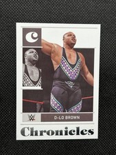 2022 Panini Chronicles WWE D'Lo Brown #15
