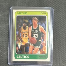 Fleer 1988-89 Larry Bird #9 Boston Celtics Basketball Card