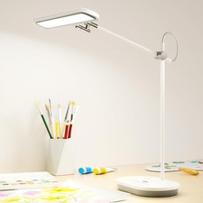LED Desk Lamp with CRI 98 Advanced Eye Caring Bright Desk Light for Crafting