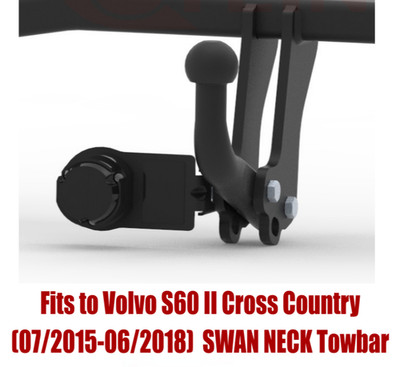 Zug Stange für Volvo S60 II Cross Country (2015-2018) &13 Stecker Bypass- Relais