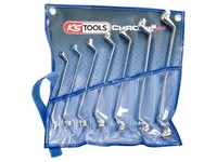 KS Tools 518.0847 Chromeplus Doppel-RingschlüSsel-Satz, 7-Tlg