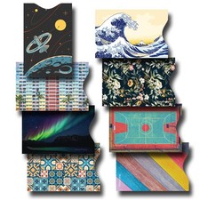 8 RFID Blocking Sleeves, Anti-Theft Credit Card Holder, Multi-Color