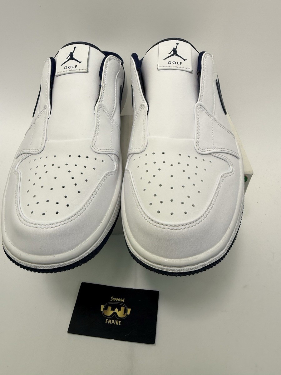 Nike Jordan Mule White Midnight Navy FJ1214 103 Men's Size 9.5 | eBay