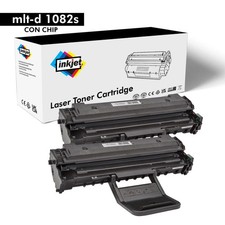 2 TONER MLT-D1082S COMPATIBILI SAMSUNG ML1640 ML2240 ML2240N ML1641 ML1645