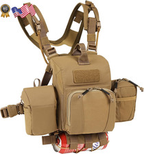 Binocular Harness Case Bino Chest Pack with Magnetic Closure and MOLLE System