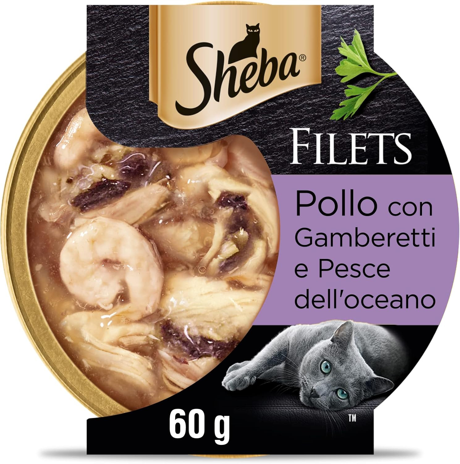 Sheba Filets 32x60g | Benessere e Gusto con Pollo e Gamberetti