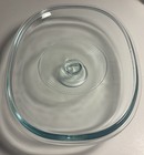 Replacement Lid Pyrex F-12-C Ribbed Clear Glass Lid For 1.5 Qt French White Oval — photo 4