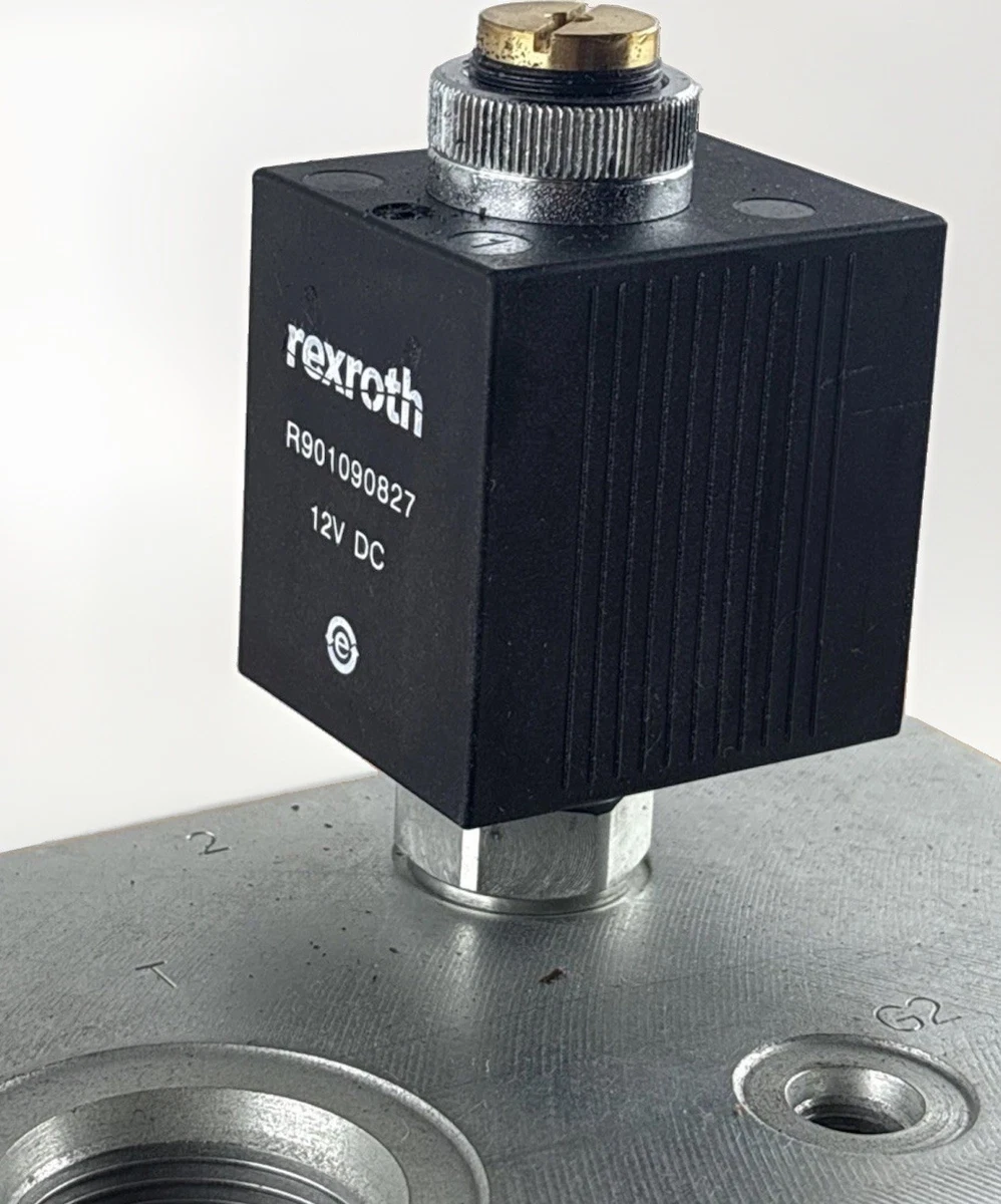 Bosch Rexroth R901090827 12V DC Solenoid Valve Coil Hypertherm 21910001A AD 25F photo 5
