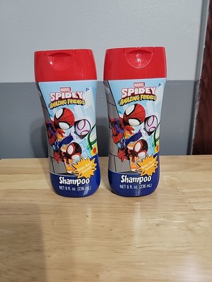 Lot of 2 Marvel SPIDERMAN Shampoo, Spider-Berry Scented, 8 Fl Oz
