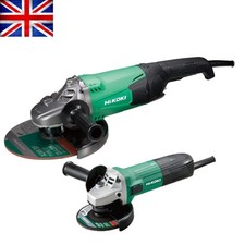 Heavy-Duty Angle Grinders Twin Pack: 230mm, 115mm, 2000W Power, Enhanced Safety