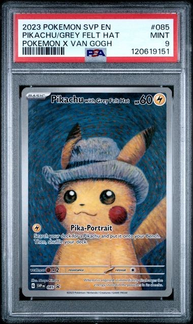 ポケモンカードゲーム Pikachu with Grey Felt Hat(ARS) ARS 10] Pikachu With Grey Felt Hat Van Gogh Museum Pokemon