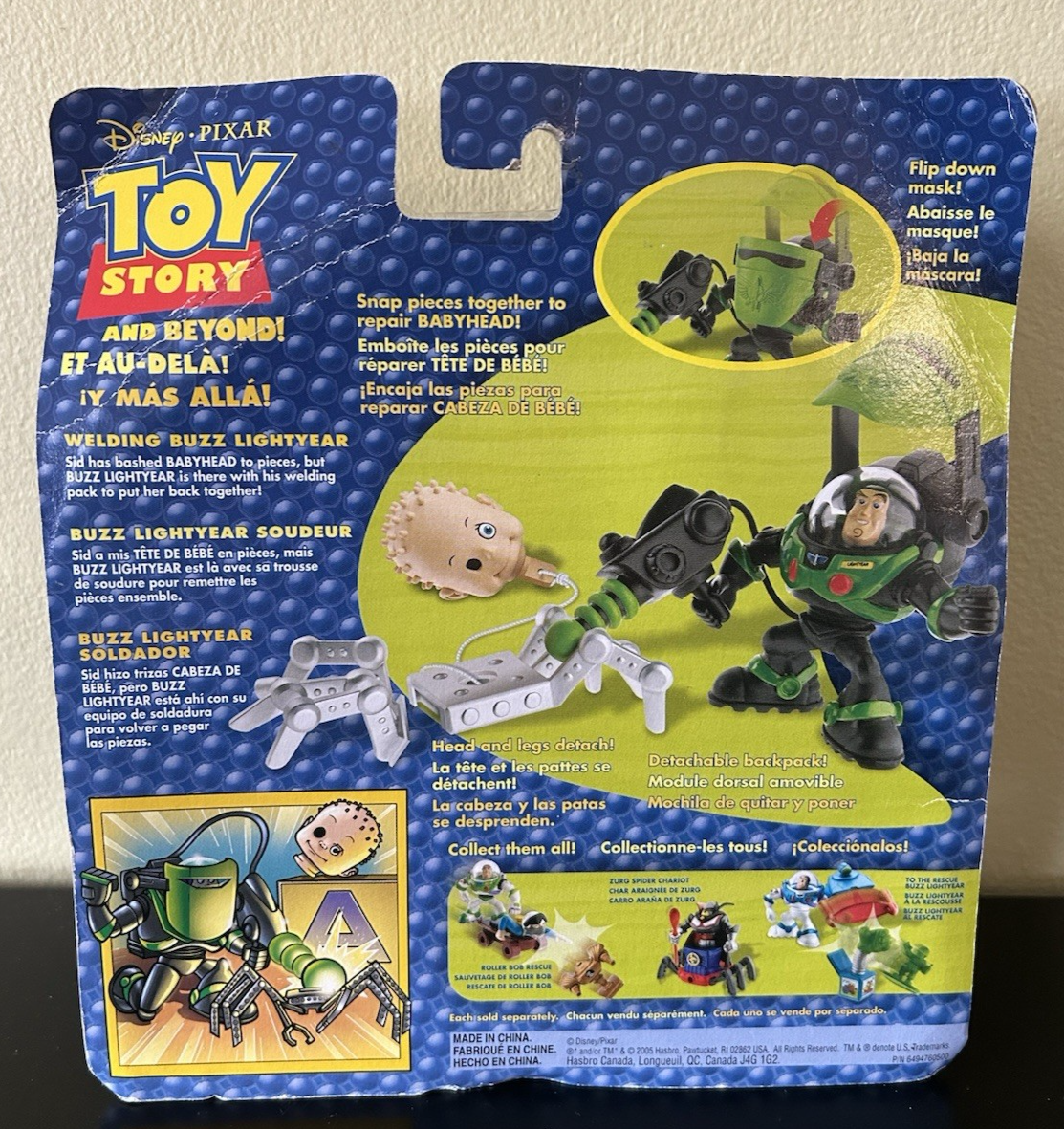 disney pixar TOY STORY And Beyond WELDING BUZZ LIGHTYEAR figure