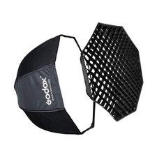Godox 80cm 120cm Portable Octagon Umbrella Softbox with Honeycomb Grid for Photo