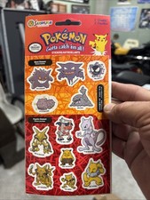 Official Pokemon Merchandise. Sandylion Sticker Sheets 2 Pack 40 pack lot