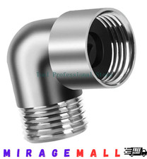 57QF Shower Hose Connection Adapter 90 Degree Elbow Adapter Shower Arm Adapter