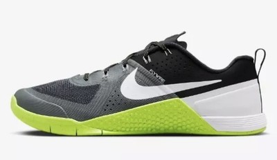 FQ1854-003 Nike Metcon 1 OG Workout Dark Grey Volt Black White Sz 