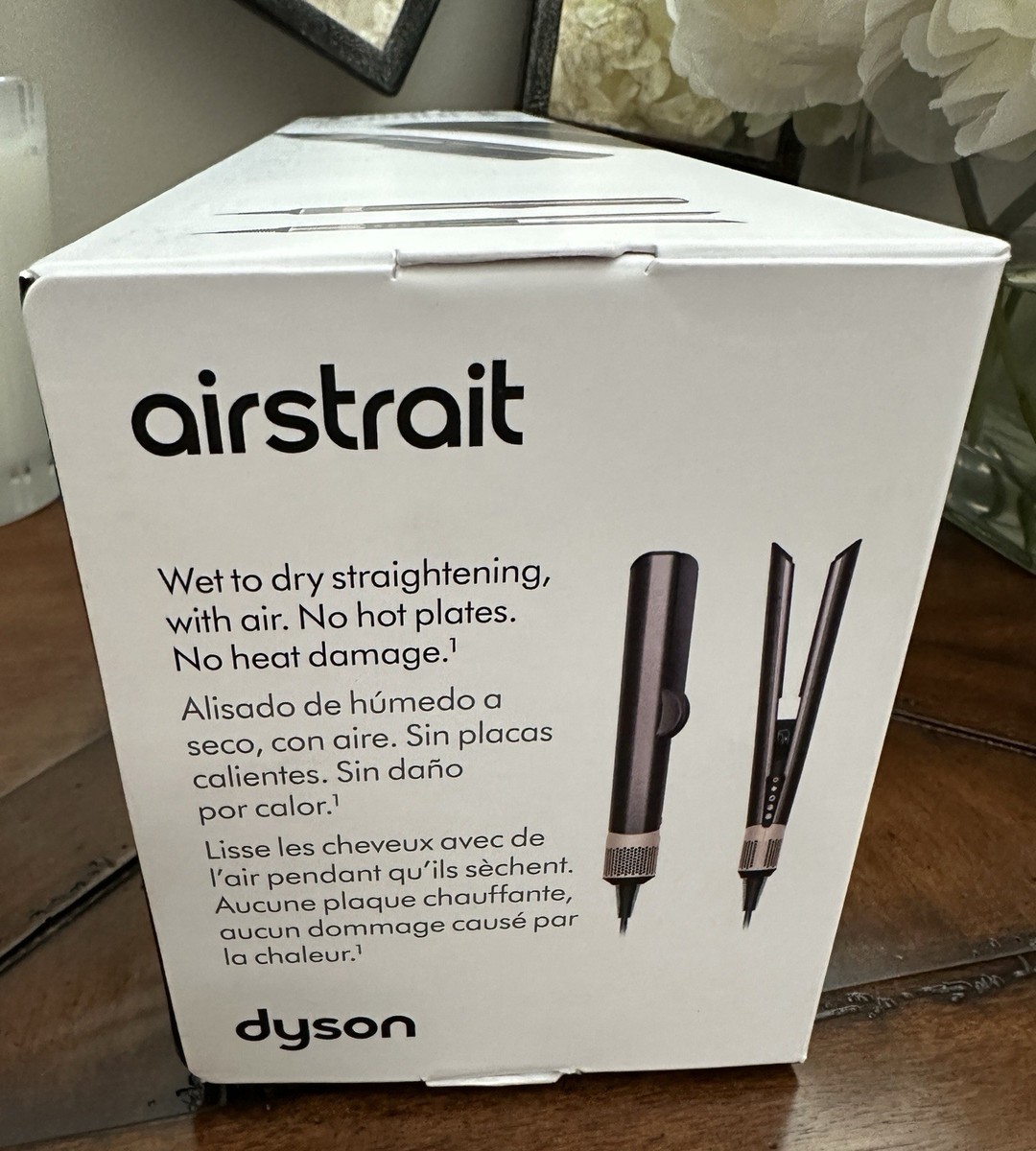 Dyson Airstrait Straightener New Sealed Wet to Dry Jasper