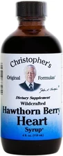 Dr. Christopher's Original Formulas Hawthorn Berry Heart Syrup, 4 Ounce EXP 5/26