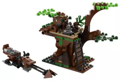 Lego star wars ewok attack 7956 sales