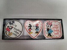 Disney 3-Piece Mickey/Minnie Mouse Mini Trinket Tray Set