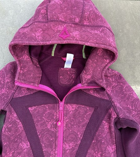 Ivivva by Lululemon Girls Jacket Size 8 Scuba Remix Coat - Picture 4 of 6