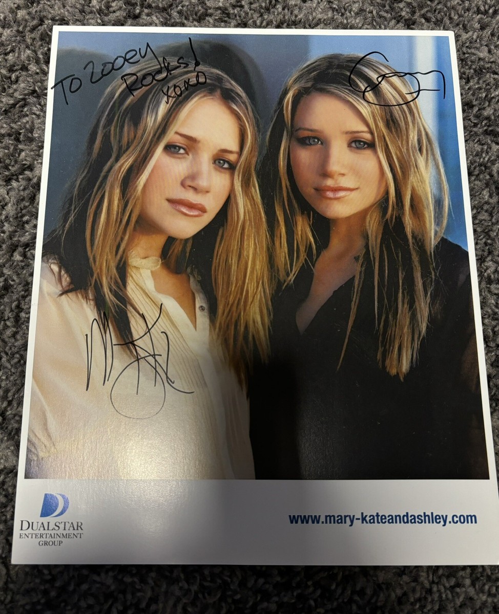 その他 Mary-kate and ashley Mary Kate & Ashley Olsen Signed Autographed Photo JSA