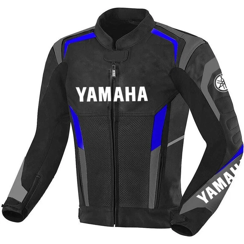 Men Handmade Motorbike Leather Jacket Padded Genuine Custom Blazer