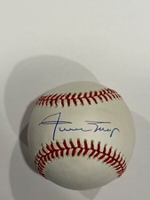 WILLIE MAYS SIGNED NATIONAL LEAGUE WILLIAM WHITE GAME BASEBALL! BEAUTIFUL!