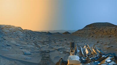 MARS ROVER ROCKY SURFACE GLOSSY POSTER PICTURE PHOTO PRINT BANNER 11825