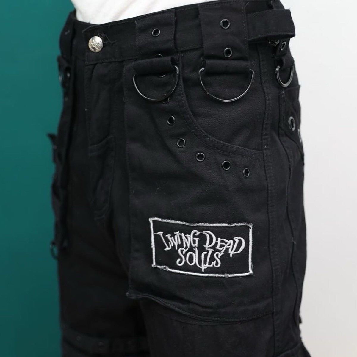 Living Dead Souls Avant Garde Japanese Brand bondage pants