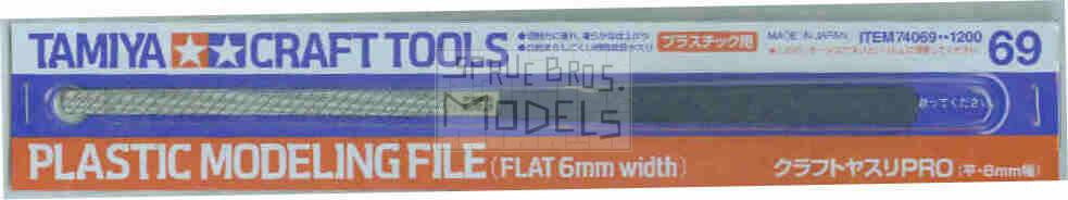 mikeページ TAM74069 Tamiya Tools - Plastic Modeling File Flat 6mm Width