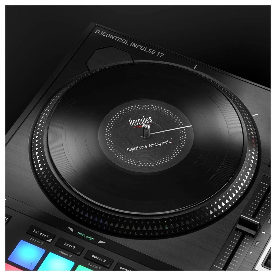 Hercules DJ Control Inpulse T7 - Serato DJ & DJUDED - motorisierte Plattenteller - Bild 2 von 4
