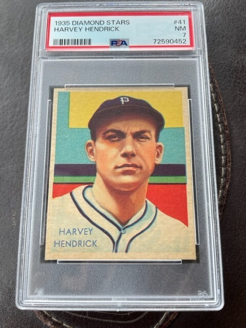harvey OED③ 1935 Diamond Stars Harvey Hendrick psa 7! | eBay