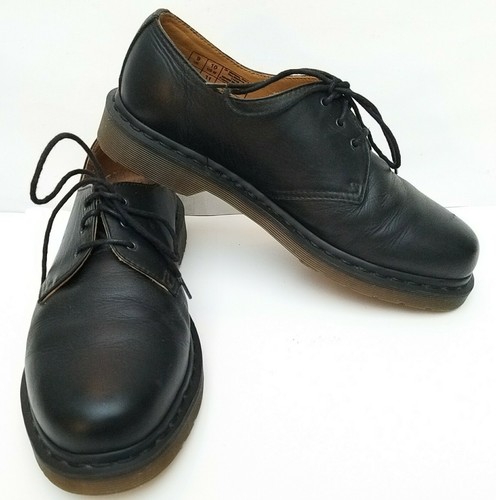 Dr Martens 3 Hole Leather Oxford Shoes 11838 Mens Sz 10 / Women 11 Black  Clean! | eBay