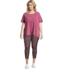Terra and Sky Tossed Ditsy High Rise Capri Leggings 2X (20W-22W) NWT — photo 4