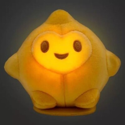 Disney Parks Wish Star Light-Up Glow Shoulder Pal Magnet Plush