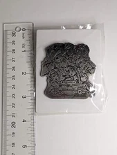 Aqours Love Live Sunshine! Fuji-Q Highland Metal Pin Pre Owned Used Japanese Imp