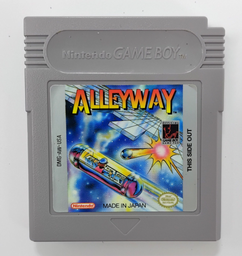 Alleyway Nintendo Game Boy 1989 Cartridge Only - TESTED & WORKING
