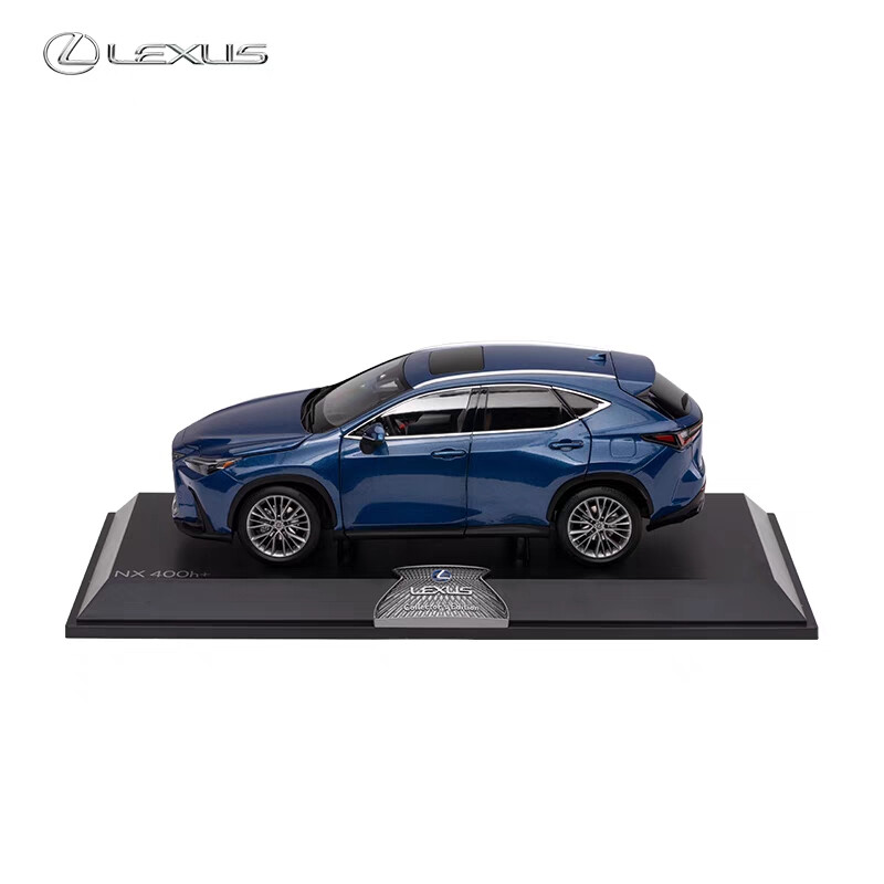 Lexus NX \"E-SPORT\" ミニカー 青 Lexus NX 