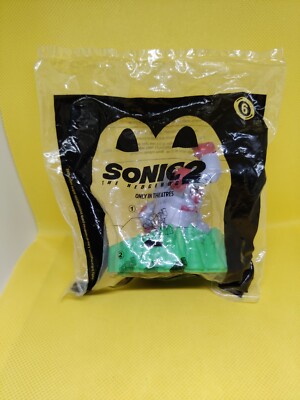 SONIC 2 MOVIE McDonalds Happy Meal Toys 