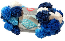 Red Heart Yarn Pomp-a-Doodle  Bluesy  