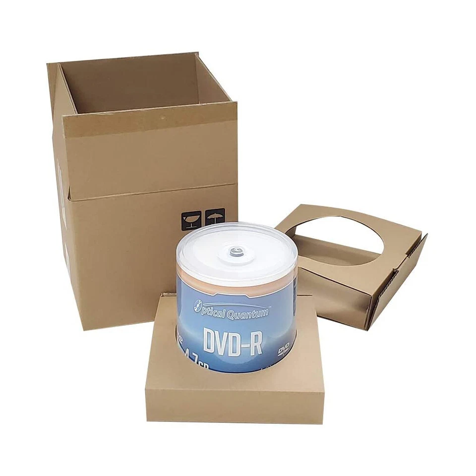 100 Optical Quantum 16X 4.7GB DVD-R White Inkjet Printable Disc OQDMR16WIPH-BX - Image 2 of 3