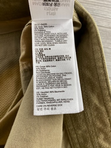 Marmot Hiking Shorts Womens Size 10 Beige Stretch Pockets Casual Outdoor summer - Picture 8 of 8