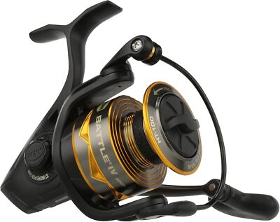 PENN Battle IV 4000 Saltwater Fishing Spinning Reel BTLIV4000, 1621730