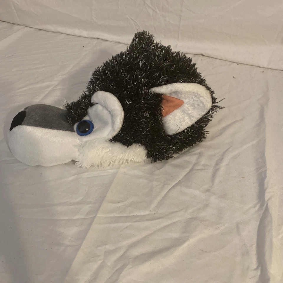 Classic Toy Co. 2012 ~ Sombrero de cabeza Husky de peluche ~ Husky Big Bad ~ Ajustable Foto 3 de 4