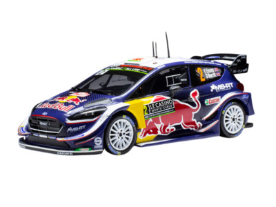 Ford Fiesta WRC #2 E.Evans Diecast 1:24 Scale Model - IXO America 24RAL014B