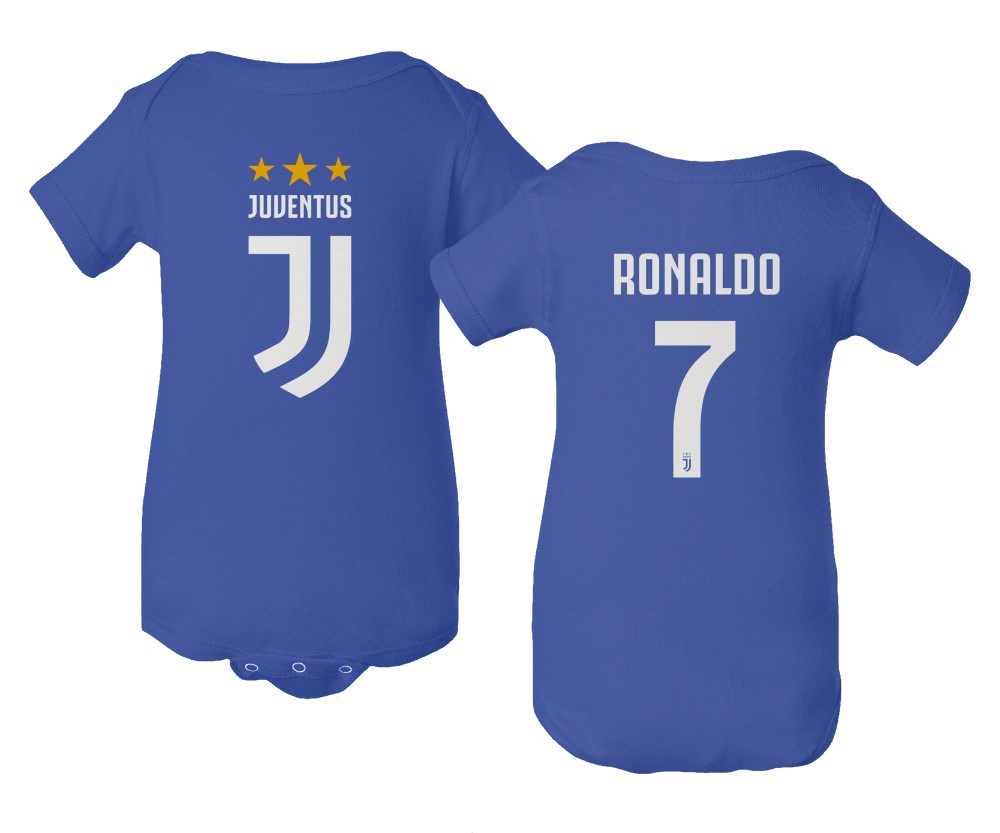 Soccer Shirt #7 Ronaldo CR7 Cristiano Juve Baby Short Sleeve