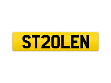 ST20LEN - STOLEN Private Number Plate For Sale On Retention